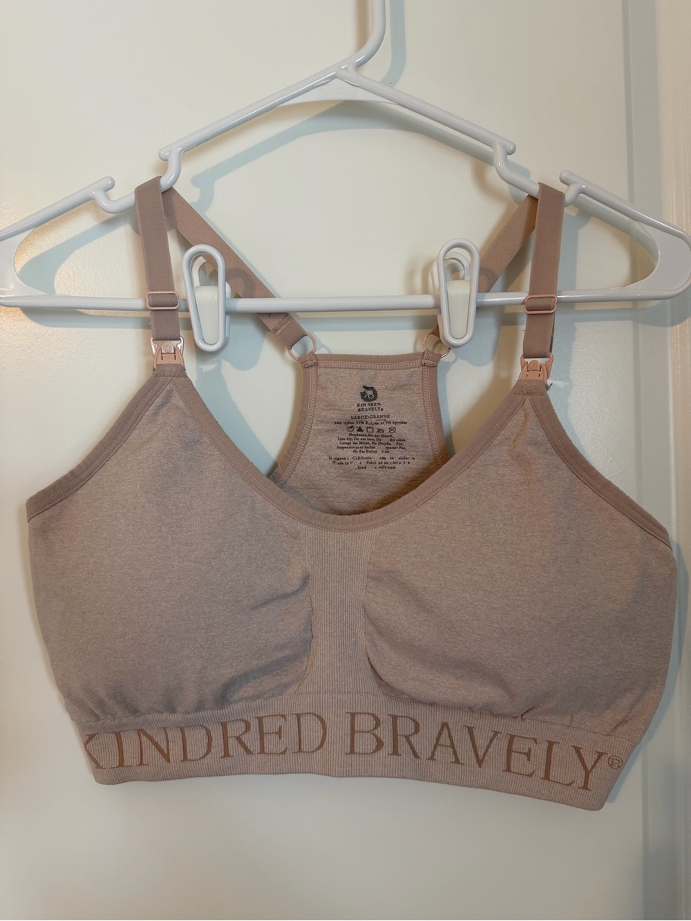 Kindred Bravely Taupe Maternity Nursing Bralette